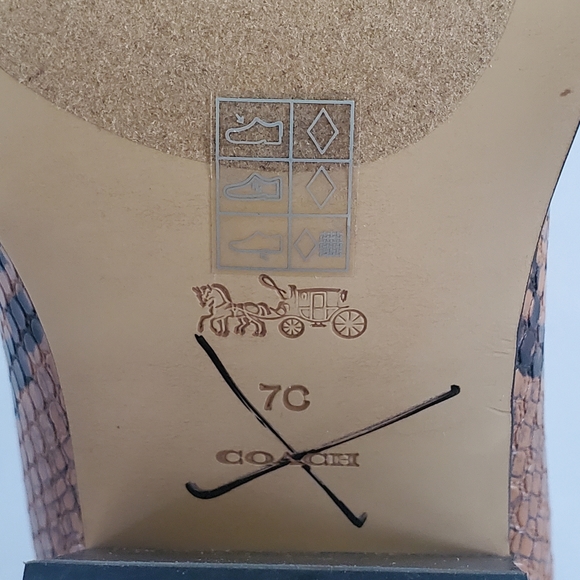 Coach Perri PTE Bootie Leather Heel Boot Size 7 C FG4194 - Picture 8 of 9